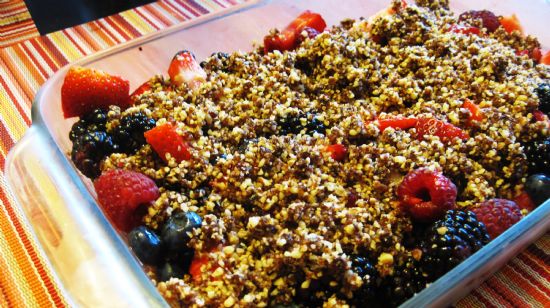 Raw Berry Crisp