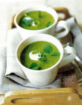 Pea, Lettuce and Tarragon Soup