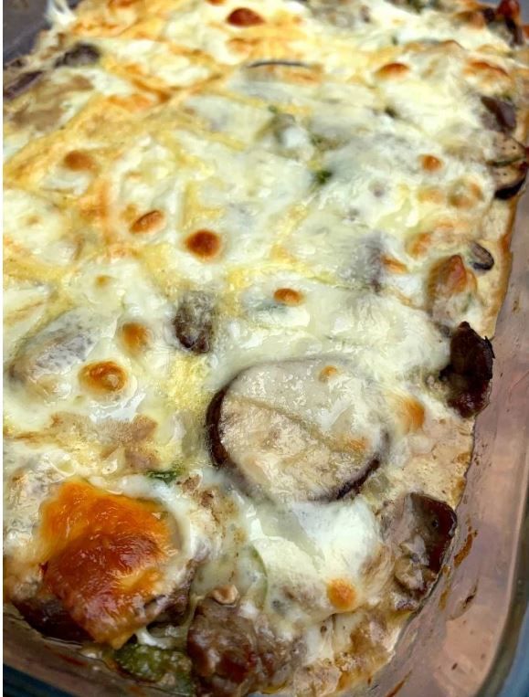 Beef - Philly Cheese Steak Casserole