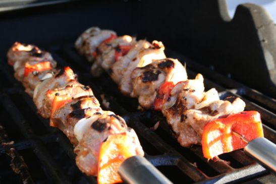 Ginger Lime Chicken Kabobs