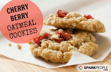 Cherry Berry Oatmeal Cookies