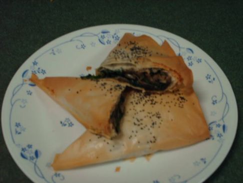 Spinach and Mushroom Turnovers
