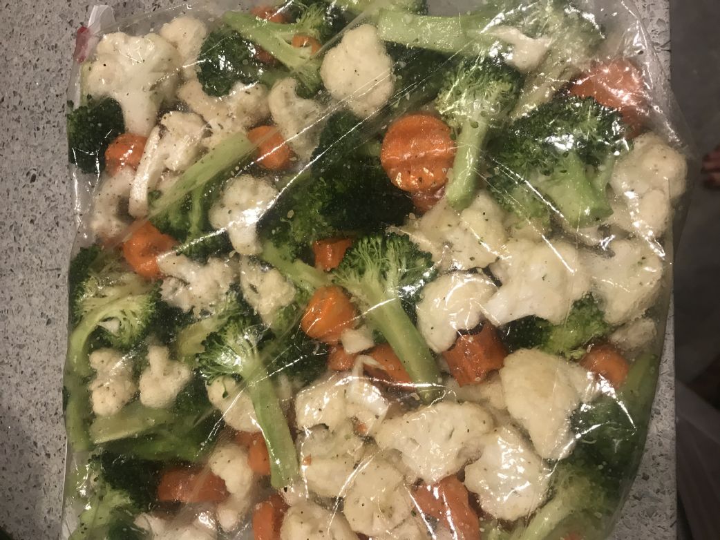 Broccoli, Cauliflower and Carrots-Roasted-Medley