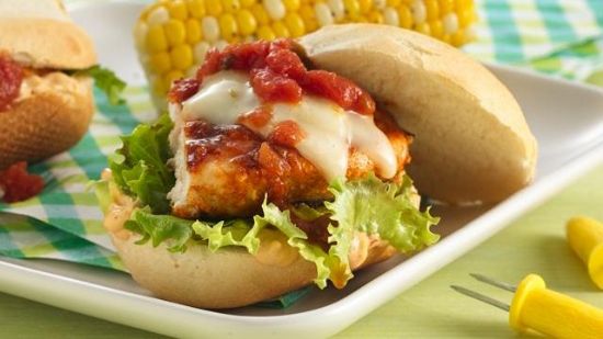 Fiesta Grilled Chicken Sandwiches