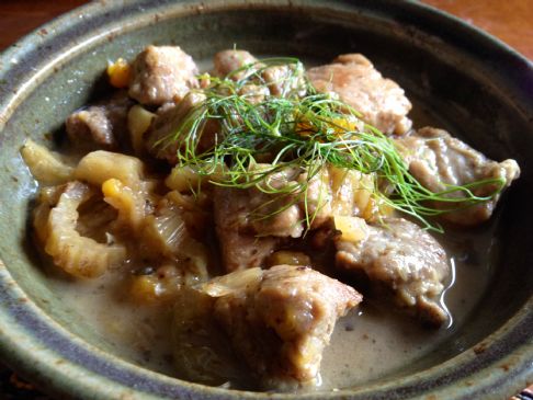 Pork Stew with Fennel and Apricots