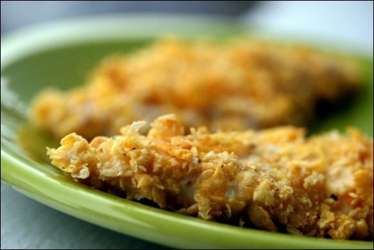 fANNEtastic Food's Cornflake Encrusted Chicken