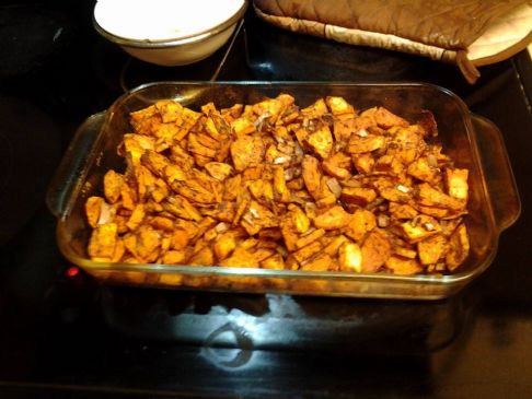 Becky's Roasted Sweet Potato's