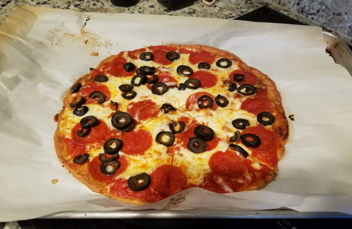 Fathead pizza crust