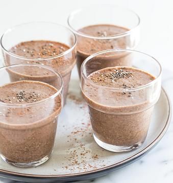 Overnight Chocolate Chia Seed Pudding (Adapted)