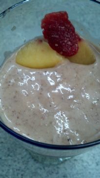 Flax Fruit Protein Smoothie