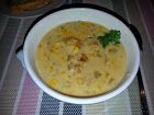 Shrimp, corn and potato chowder