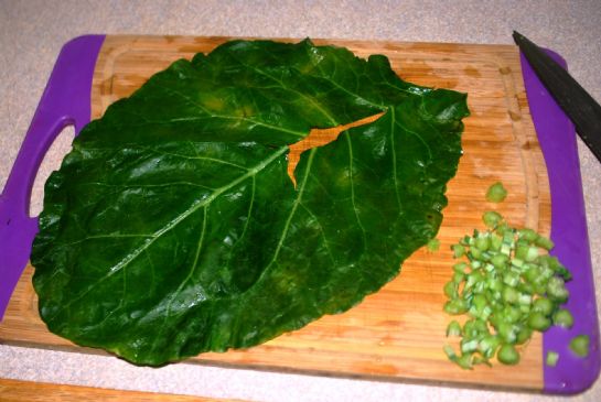 Farmer's Market: Collard Wraps