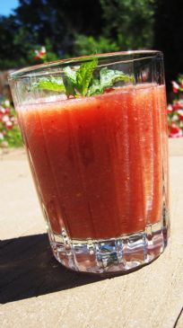 Strawberry Melon Gazpacho