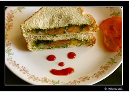 Bombay Bread Sandwich
