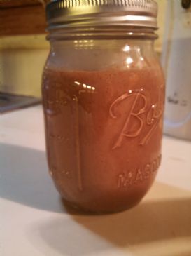 Chocolate Peanut Butter Smoothie (NO banana!!)