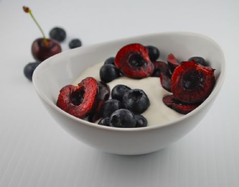 Vanilla Ricotta Cream with Fruit