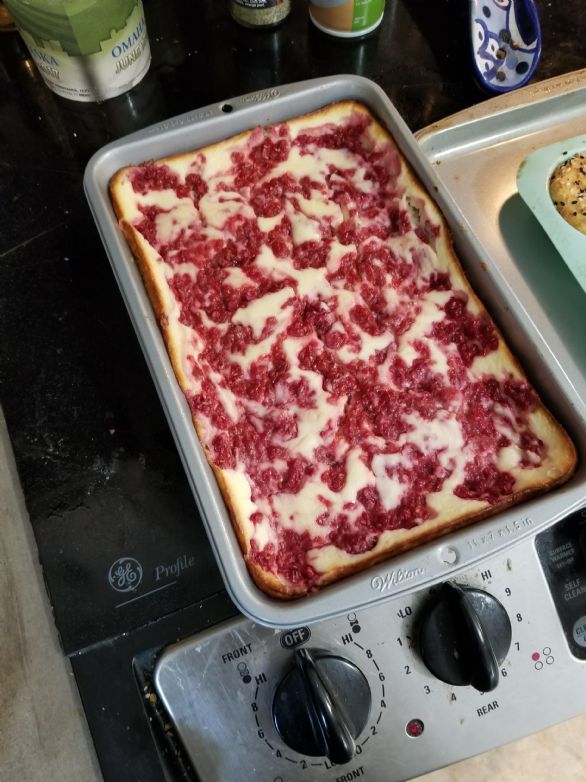 Raspberry Cheesecake Bars