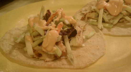 Sea Monkey Restaurant - Grilled Fish Tacos