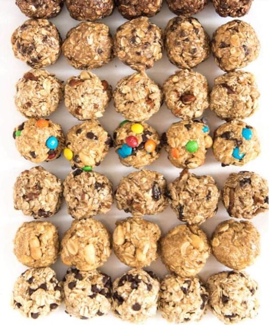 Oatmeal energy balls