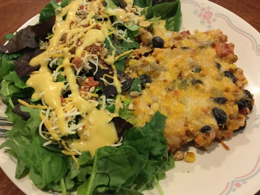 Tex Mex Turkey Casserole