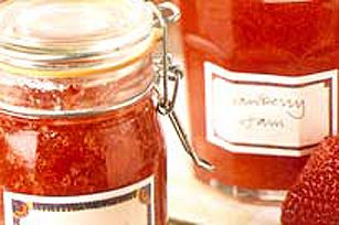 SUGAR FREE-No cook Strawberry Freezer Jam