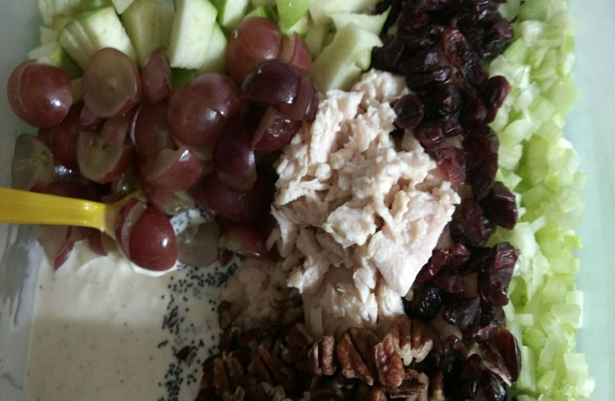 Chicken Salad with a simple Dijon