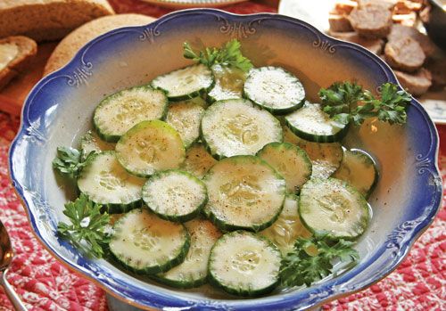 Lemon-Pepper Cucumbers