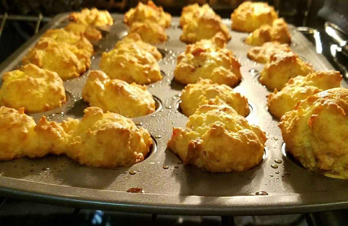 HE Bacon Cheddar Muffins