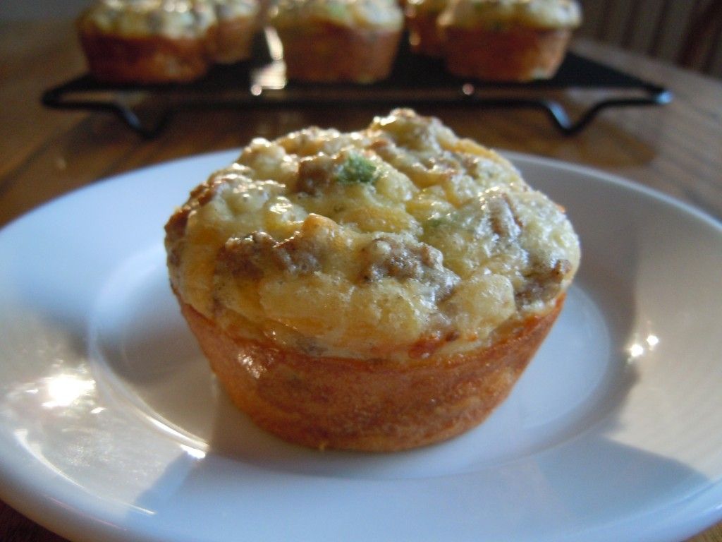 Sausage and Cheese Egg Muffins