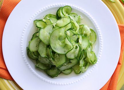 CUCUMBER and SWEET ONION SALAD