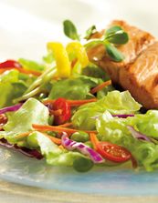 Grilled Fish Fillet Salad