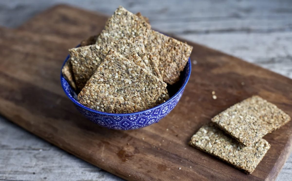 Flax and Chia seed Crackers