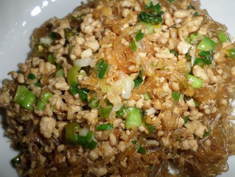 Cellophane Noodles with Ground Pork