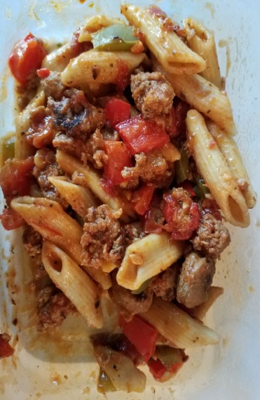 Italian sausage goulash