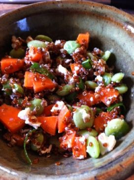 Lemony Quinoa and Baby Lima Bean Salad