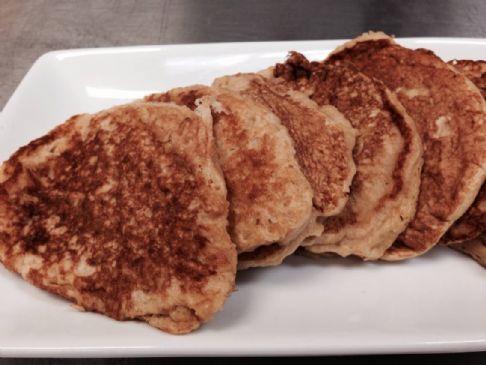 Whole wheat low calories pancakes