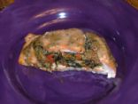 Spinach Stuffed Salmon