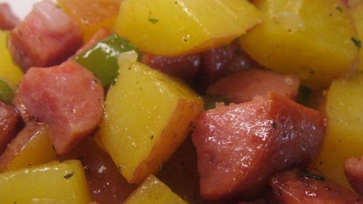 Kielbasa, Potatoes and Peppers
