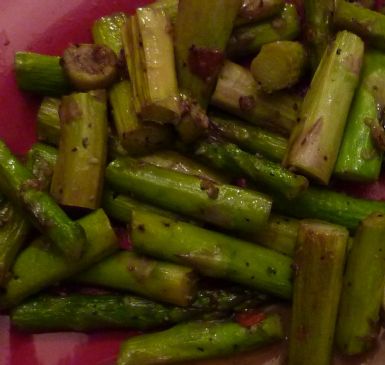 Asparagus and Olive Saute