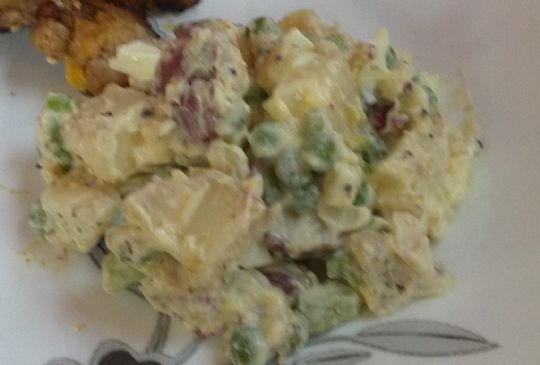 Potato Salad, A lighter style (inspired by Recipe from Bobby Deen's show)