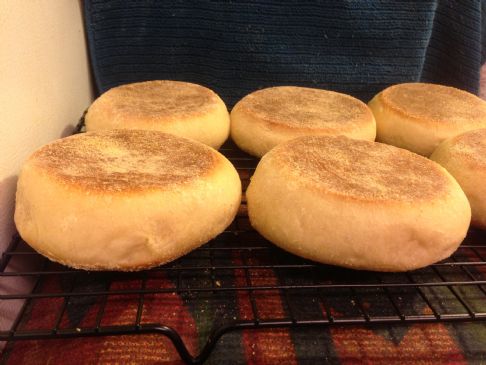 Gary's Bread Machine English Muffins