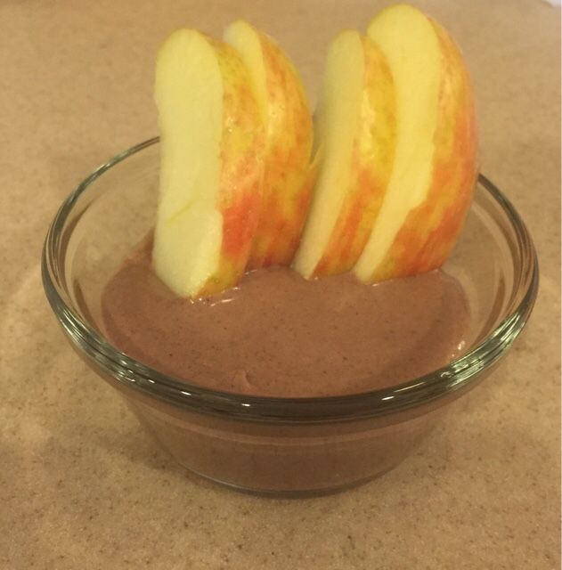 Chocolate Almond Butter Fruit Dip