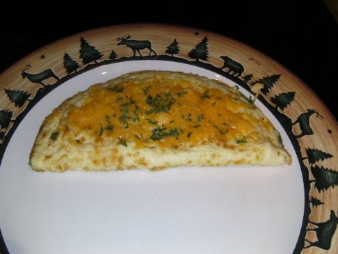 Nanny's Spinach Cheese Egg White Omelet