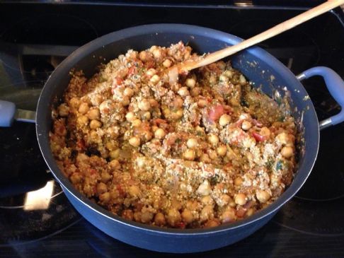 Bon's Curry Chickpeas and Quinoa