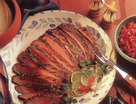 Grilled Chili Lime Flank Steak