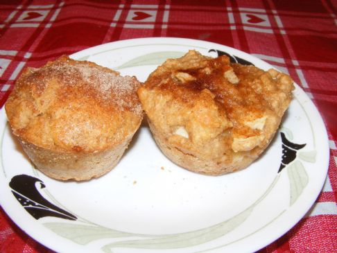 Lighter Apple Dumpling Muffins