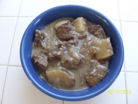 Baked Deer Meat Stew