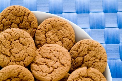 Chewy Molasses Ginger Cookies