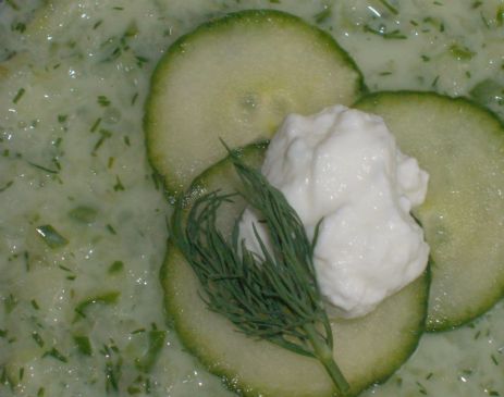 Cucumber Gazpacho (1/2 Cup Serving)