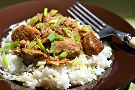 Slow cooker Filipino Chicken Adobo 5 (old) pts per serving